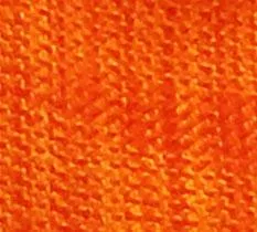 100% Baby Alpaca Woven Scarf - Hand-dyed Orange