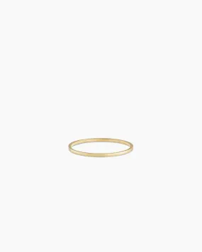 14k Gold Rose Delicate Ring