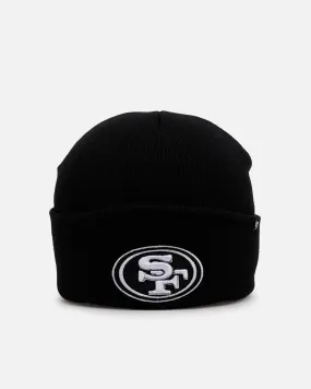 47 Brand San Francisco 49ers Haymaker Cuff Knit Beanie Black/White