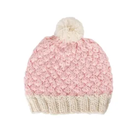 ACORN KIDS - RIPPLES BEANIE: PINK