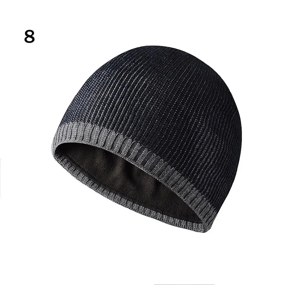 Aidase Men/Women Winter Warm Knitted Beanies Outdoor Sports Windproof Hedging Caps Comforable Soft Casual Cap Hiking Cycling Beanies