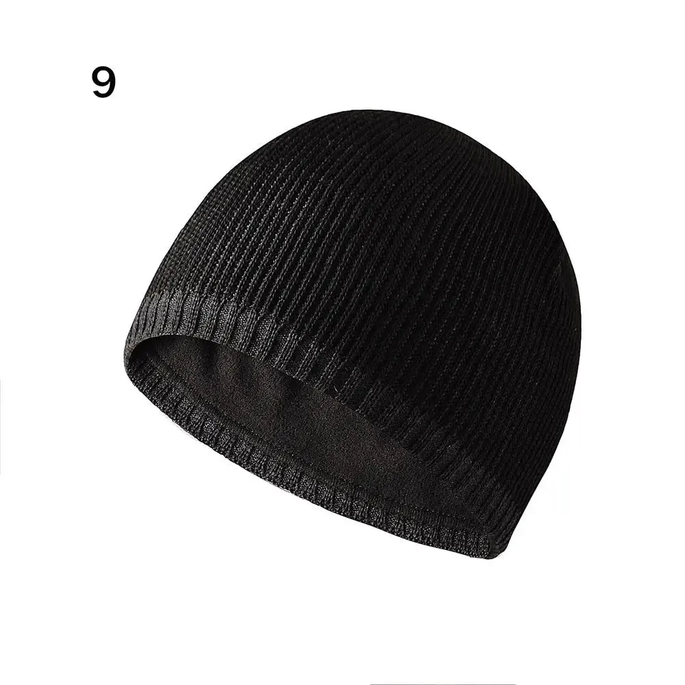 Aidase Men/Women Winter Warm Knitted Beanies Outdoor Sports Windproof Hedging Caps Comforable Soft Casual Cap Hiking Cycling Beanies