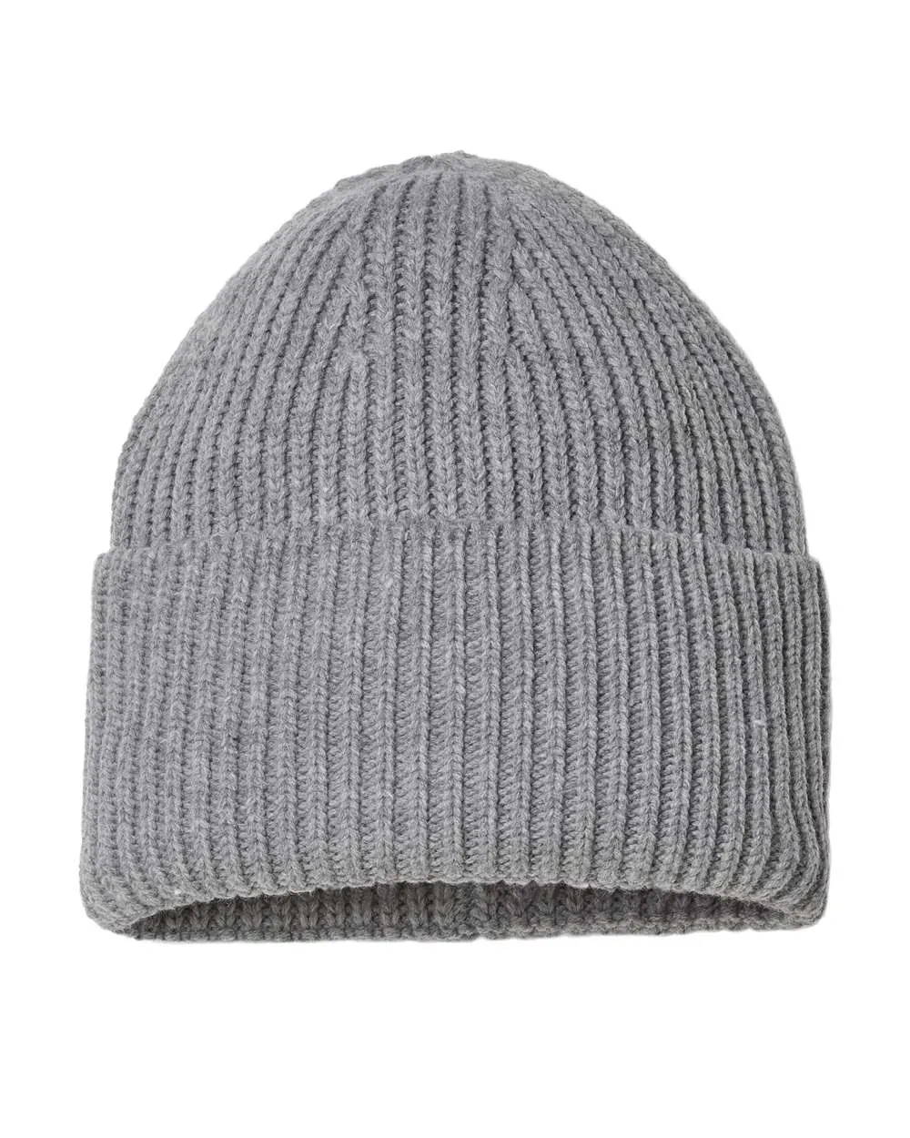 Atlantis Headwear OAK - Sustainable Chunky Rib Knit Cap, Beanie