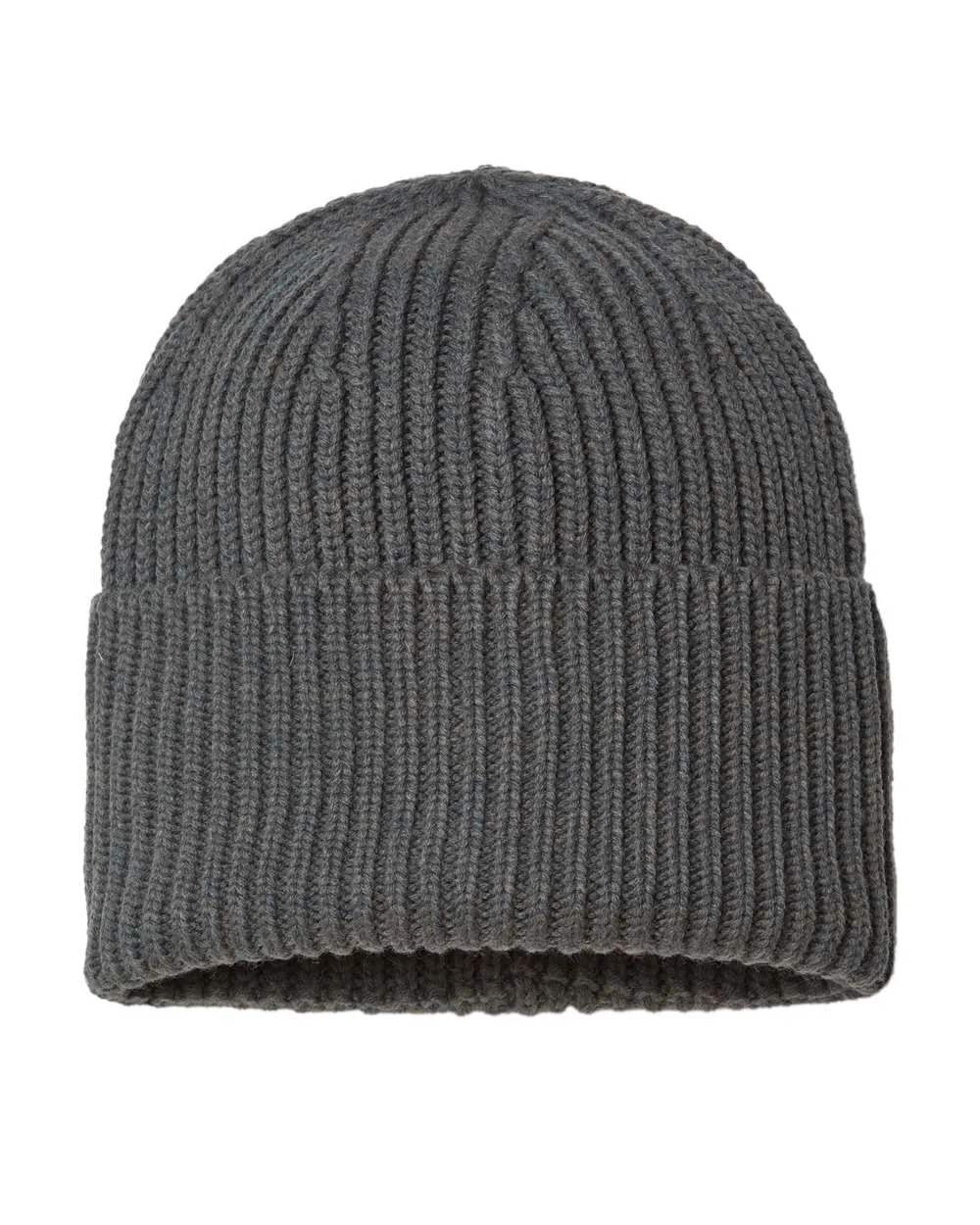 Atlantis Headwear OAK - Sustainable Chunky Rib Knit Cap, Beanie