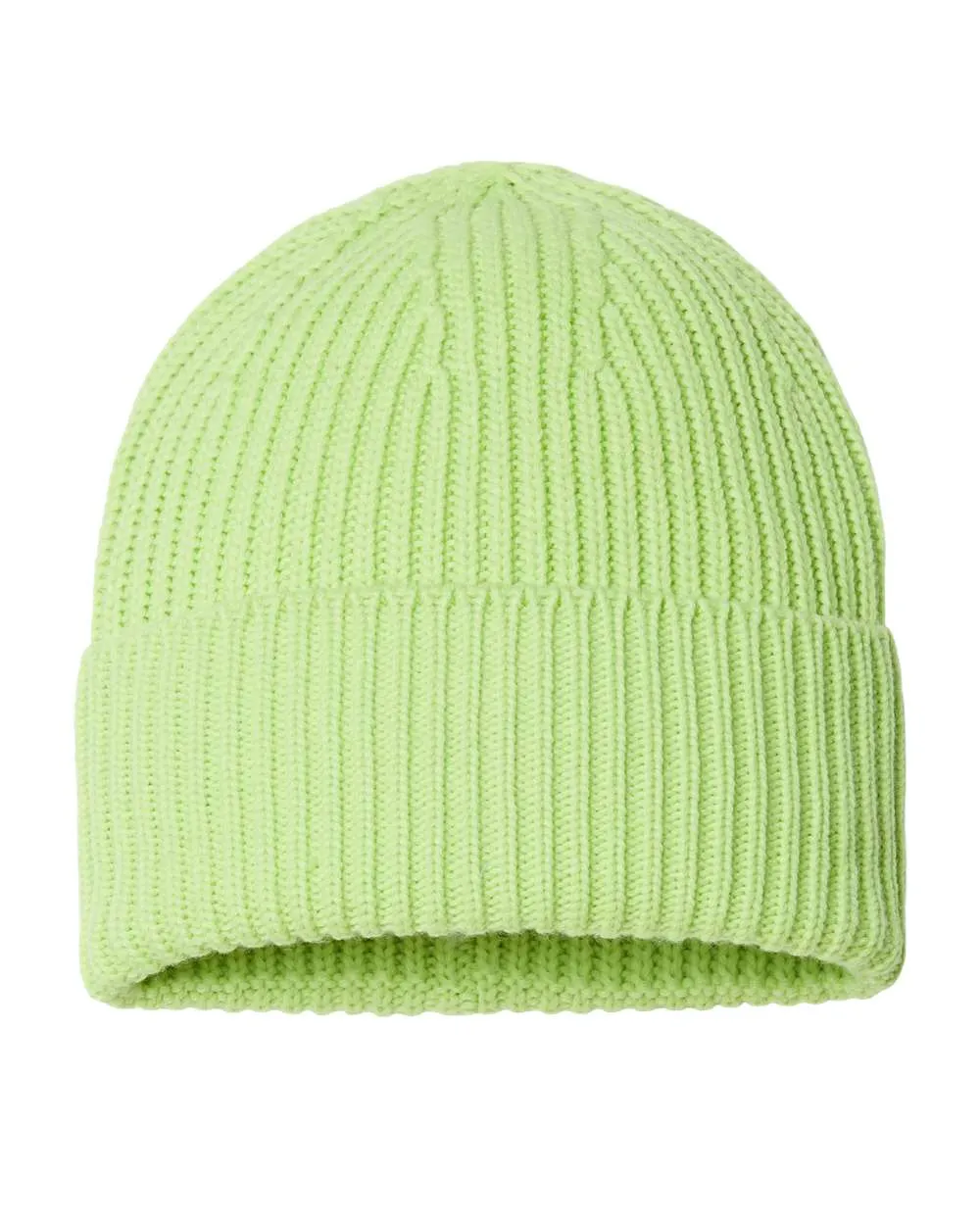 Atlantis Headwear OAK - Sustainable Chunky Rib Knit Cap, Beanie