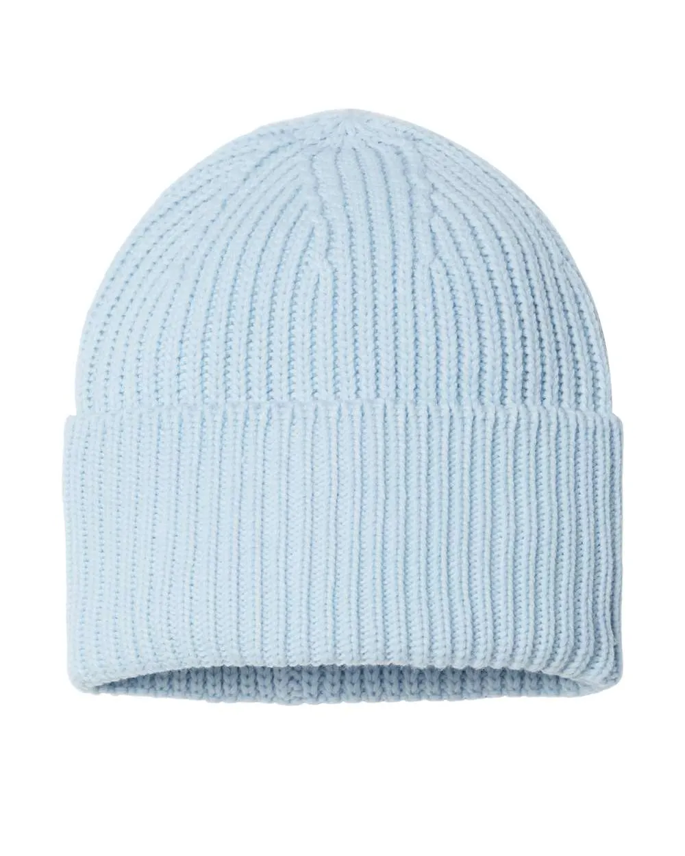 Atlantis Headwear OAK - Sustainable Chunky Rib Knit Cap, Beanie