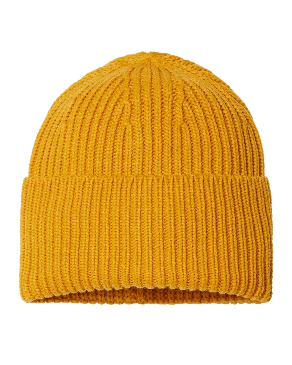 Atlantis Headwear OAK - Sustainable Chunky Rib Knit Cap, Beanie