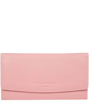 'Balmoral' Blossom Pink Leather Purse