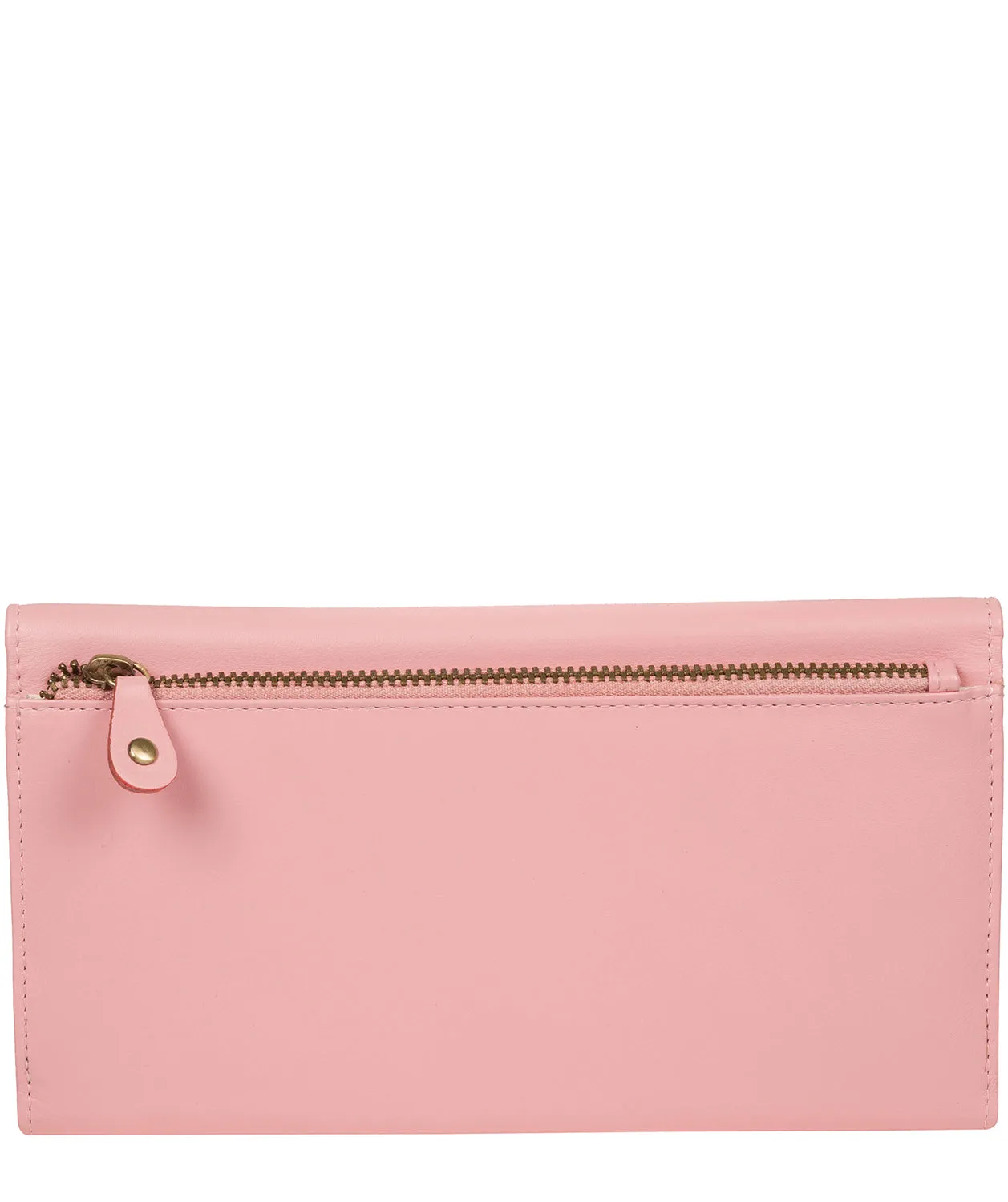 'Balmoral' Blossom Pink Leather Purse