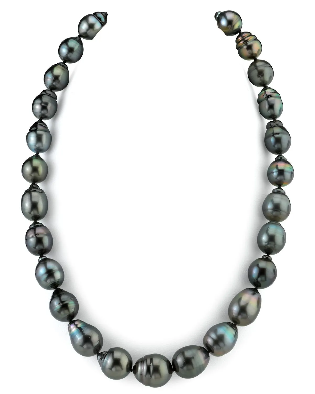 Baroque Tahitian Pearl Necklace, 11.0-13.0mm