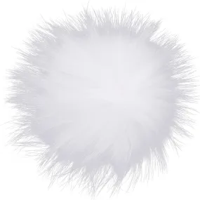 Big Bobbl - White - Fur Pom Pom