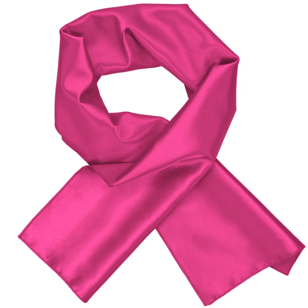 Bright Fuchsia Solid Color Scarf