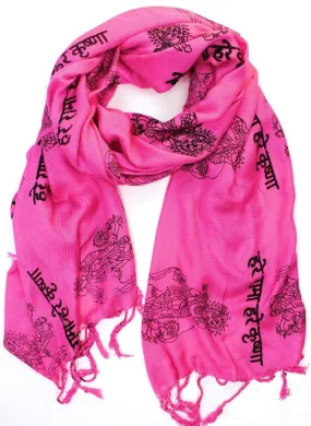 Bright Pink Deity Scarf