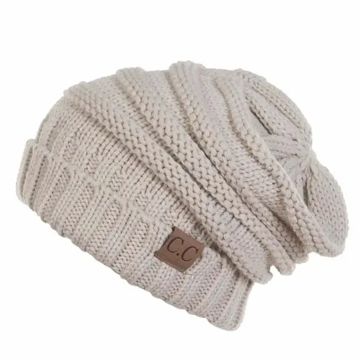 C.C Beanies - No Poms - Click to see Options