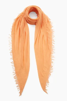 Chan Luu- Cashmere & Silk Scarf- Pumpkin