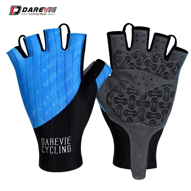 DAREVIE Cycling Gloves Pro Light Soft Breathable Cool Dry Half Finger Cycling Glove Anti Slip Shockproof Bike Gloves MTB Road