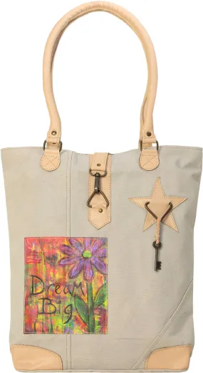 Dream Big Canvas Tote