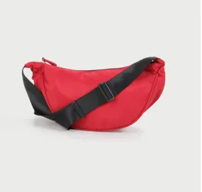 Half Moon Nylon Bag - Raspberry