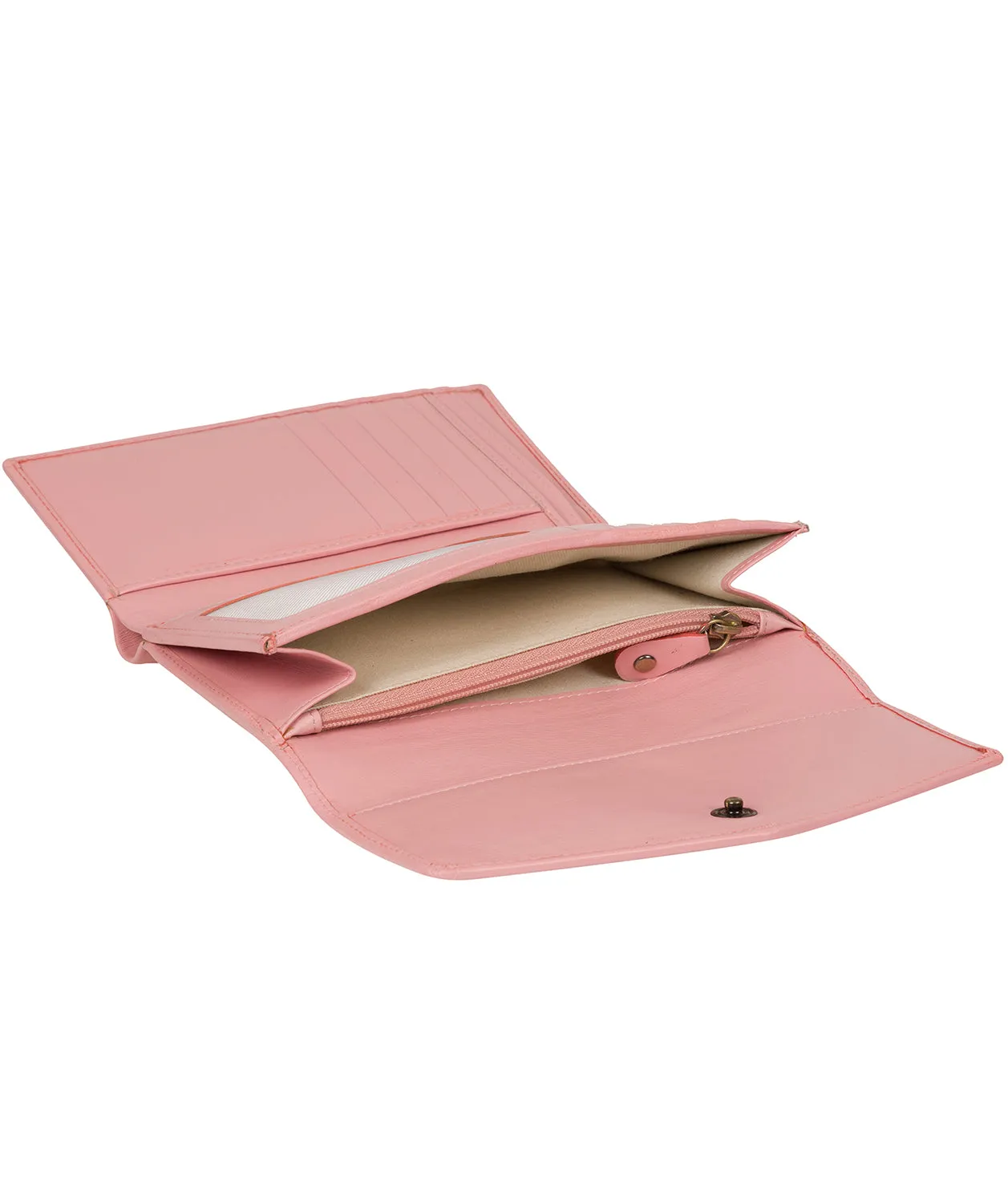 'Highgrove' Blossom Pink Leather Purse