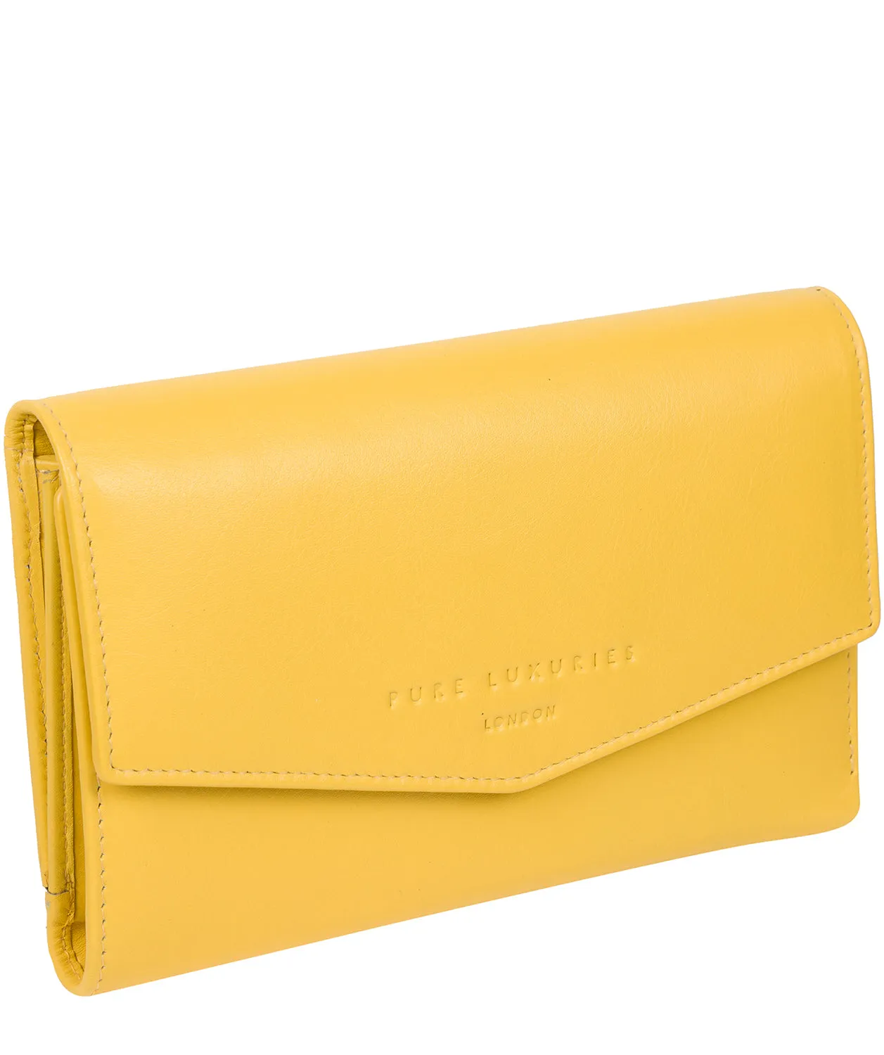 'Highgrove' Dandelion Leather Purse