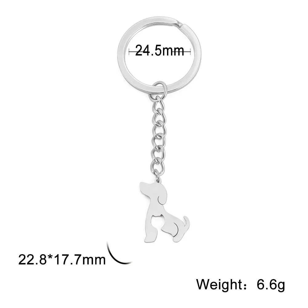 Kawaii Cute Stickman Keychain