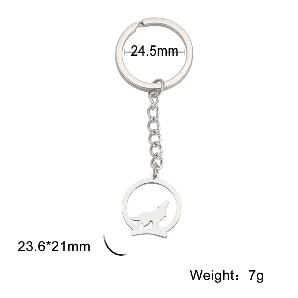 Kawaii Cute Stickman Keychain