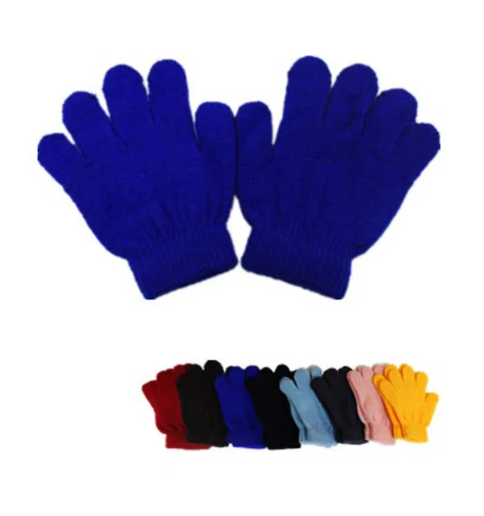 Kids Classic Fashion Full Finger Gloves Wholesale