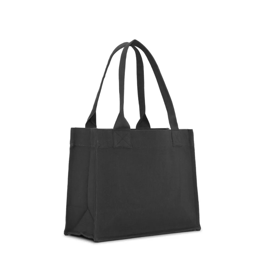 Large Canvas Tote Bag (Phantom)