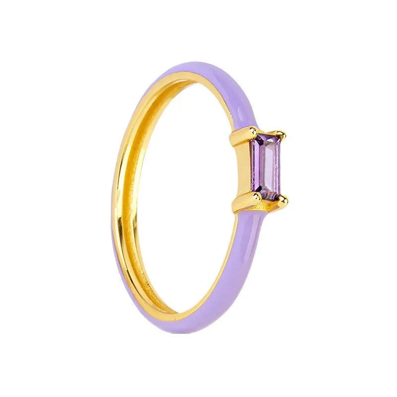 Lavender Stacking Ring