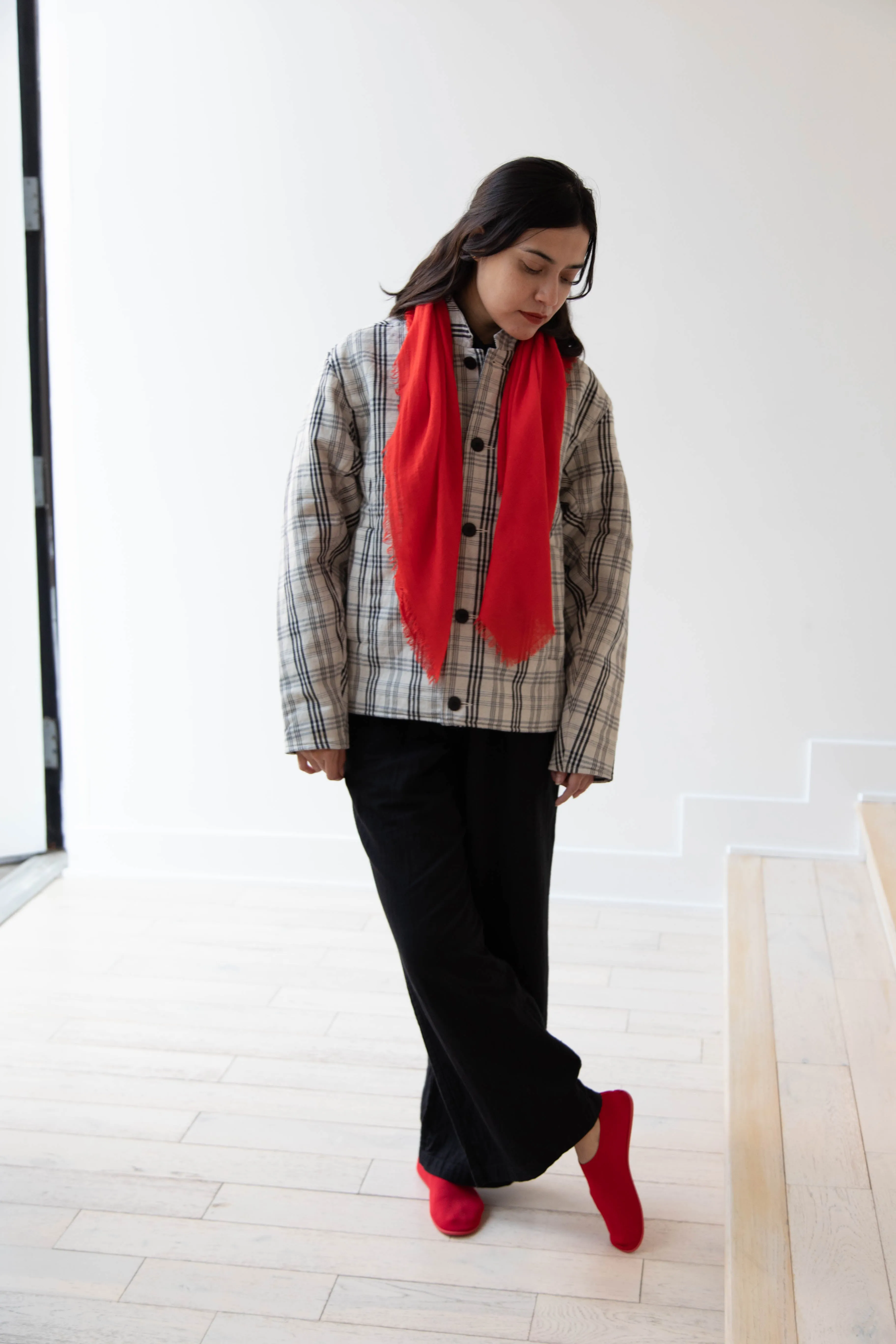 Manuelle Guibal | Wool Scarf in Volcanic