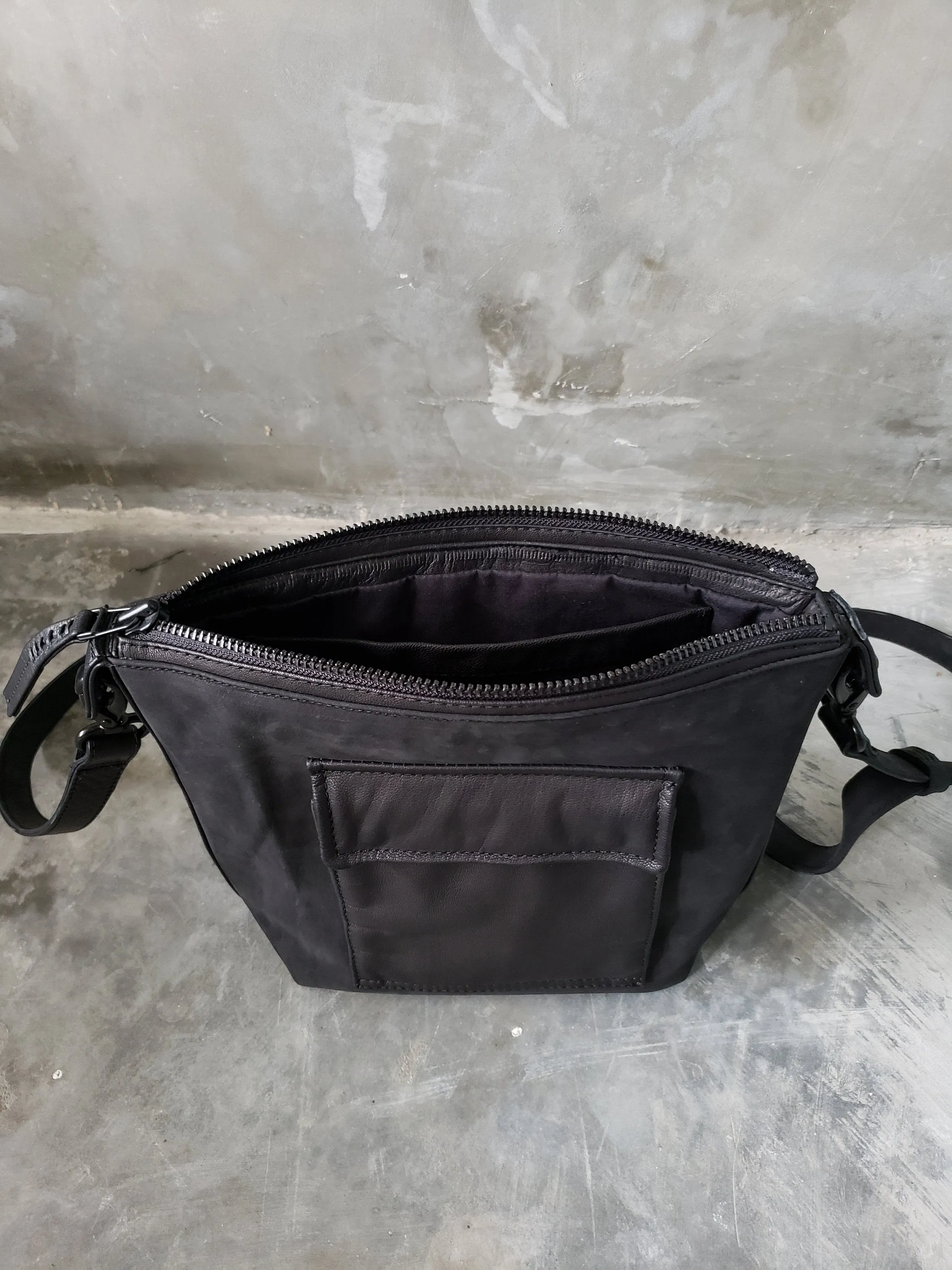 Military 77 All Black Unisex Street Bag