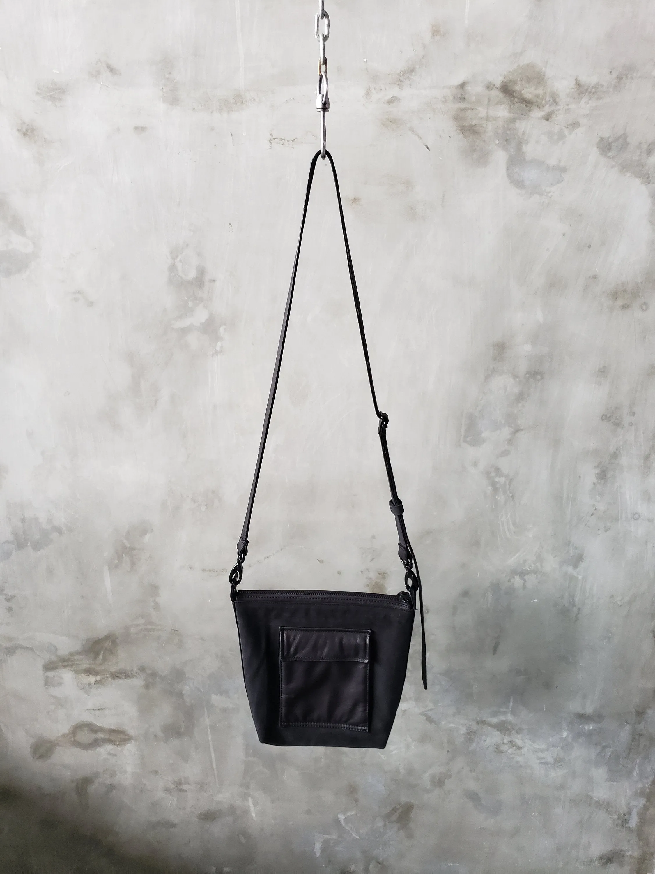 Military 77 All Black Unisex Street Bag