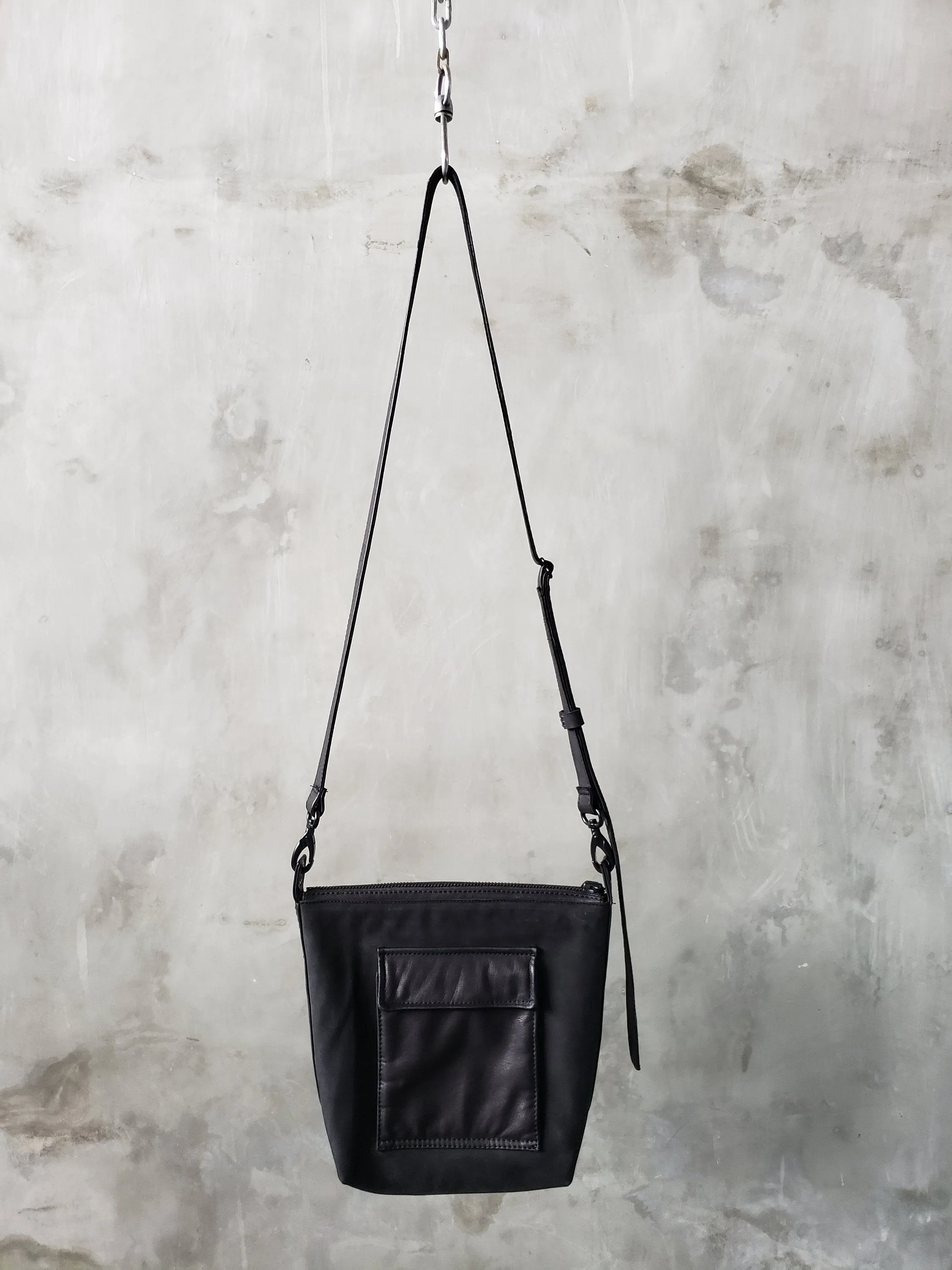 Military 77 All Black Unisex Street Bag