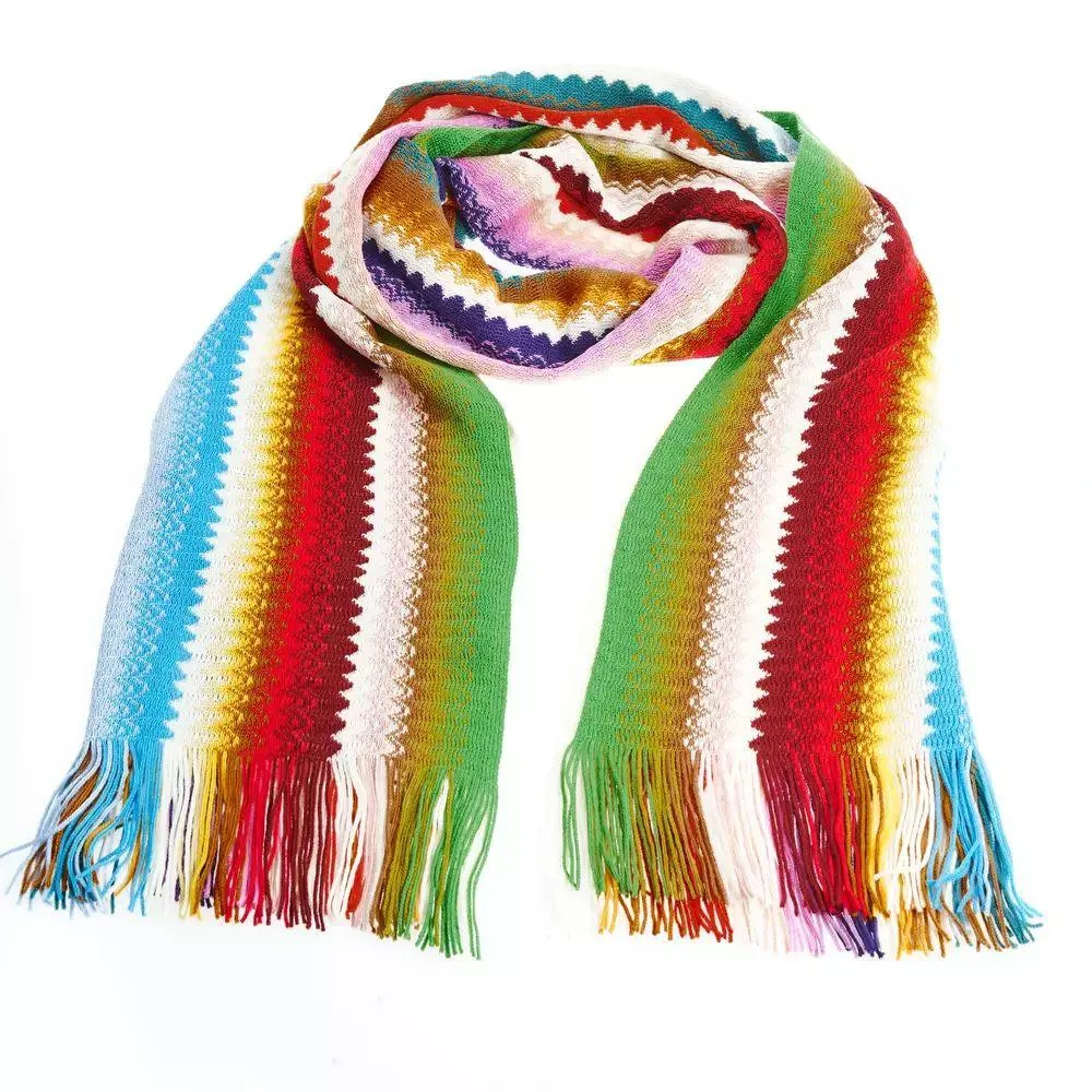 Missoni Multicolor Wool Scarf