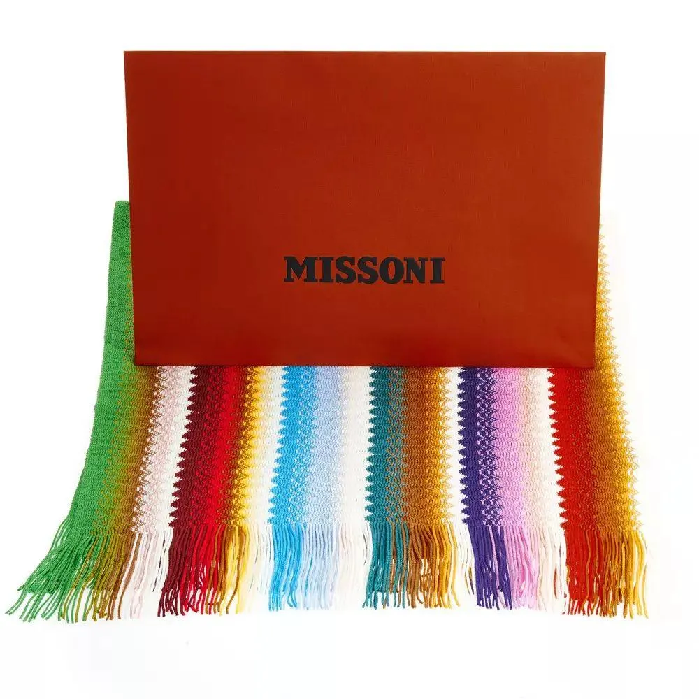 Missoni Multicolor Wool Scarf