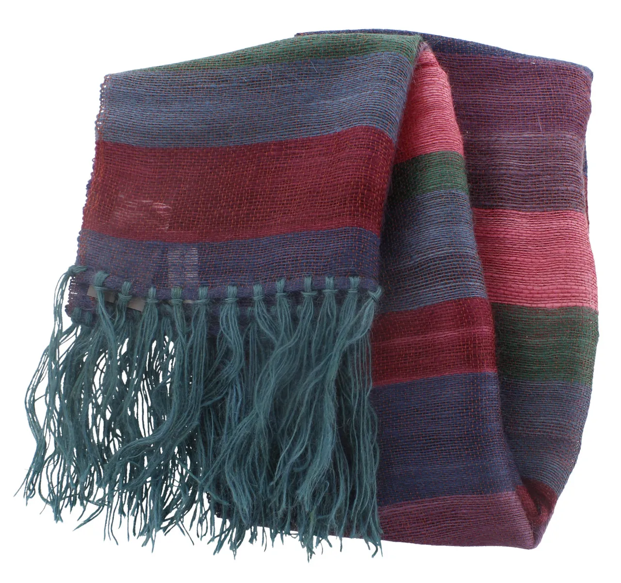 Mohair Scarf Striped