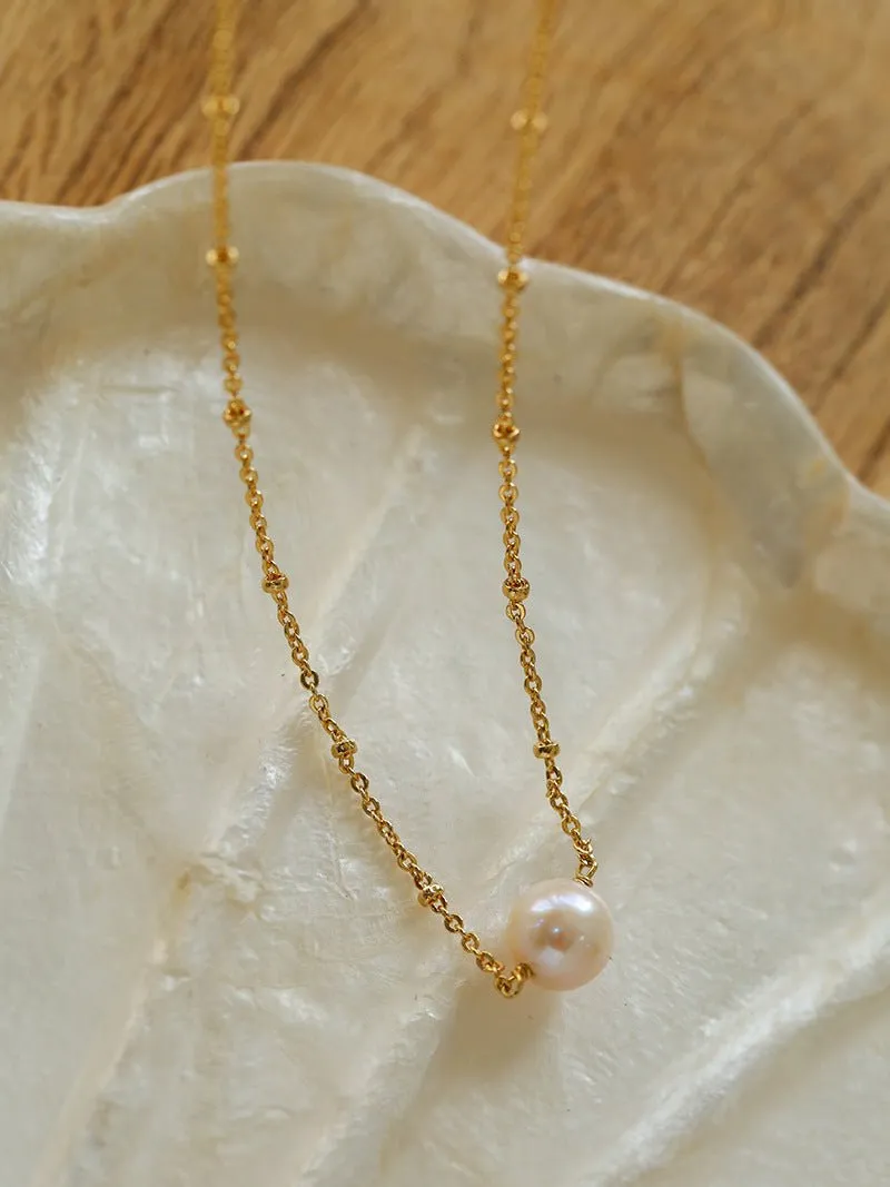 Multi-style Chain and Pearl Stacking Necklace