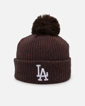 New Era Los Angeles Dodgers Beanie Walnut