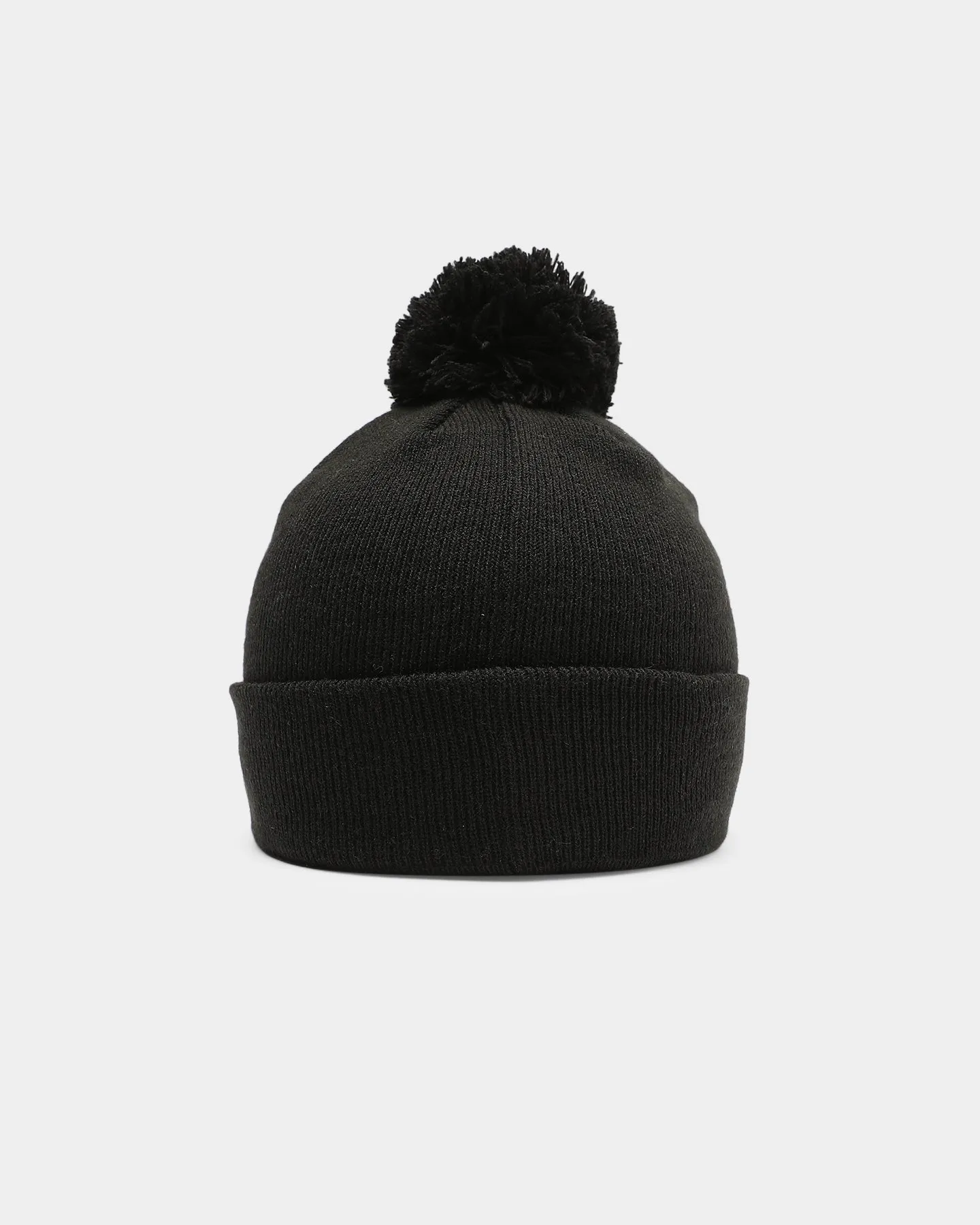 New Era New York Yankees Pom Knit Beanie Black/White