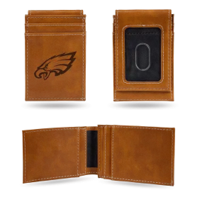 Philadelphia Eagles - Laser Engraved Front Pocket Wallet