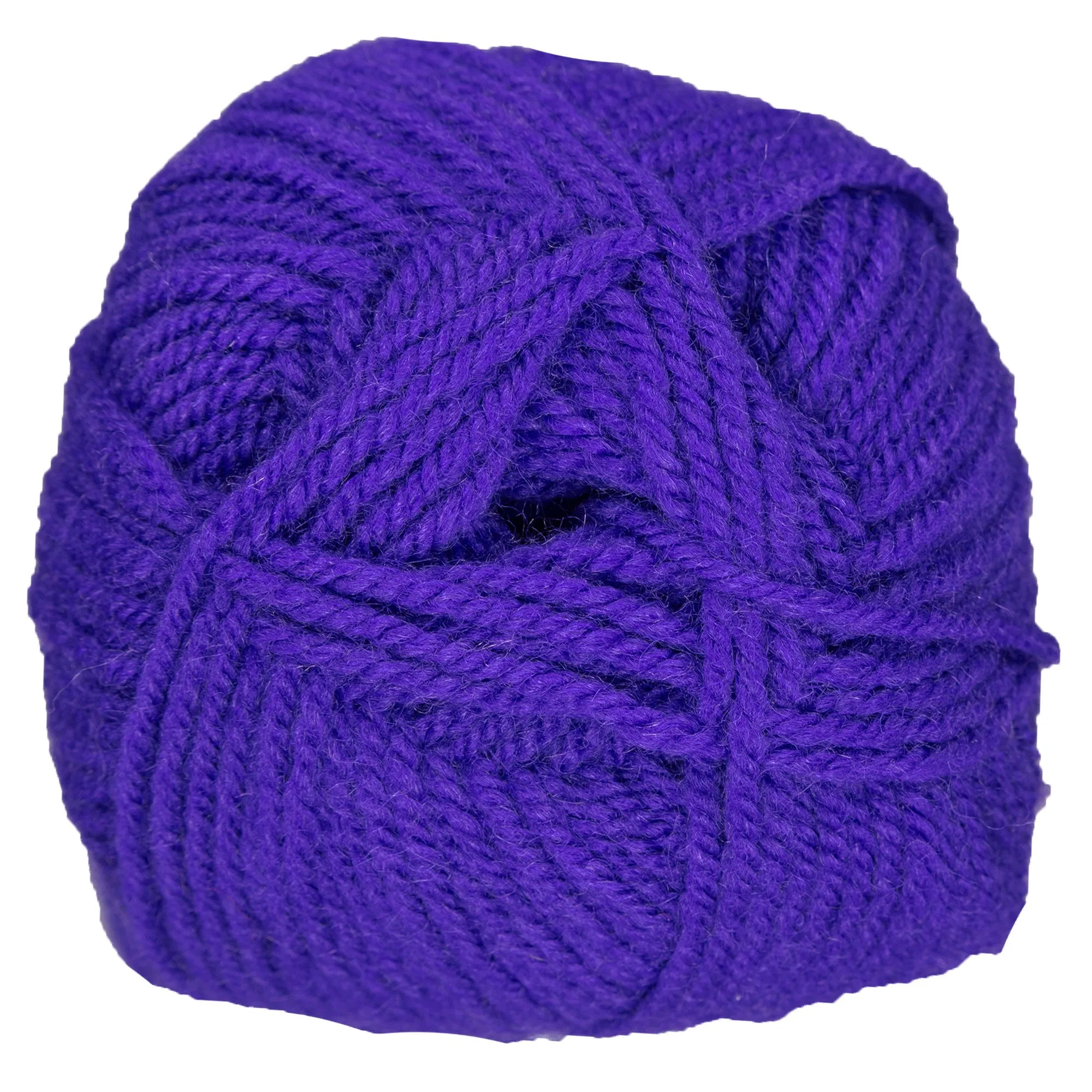 Plymouth Yarn Encore Worsted Yarn - 1384 Bright Purple