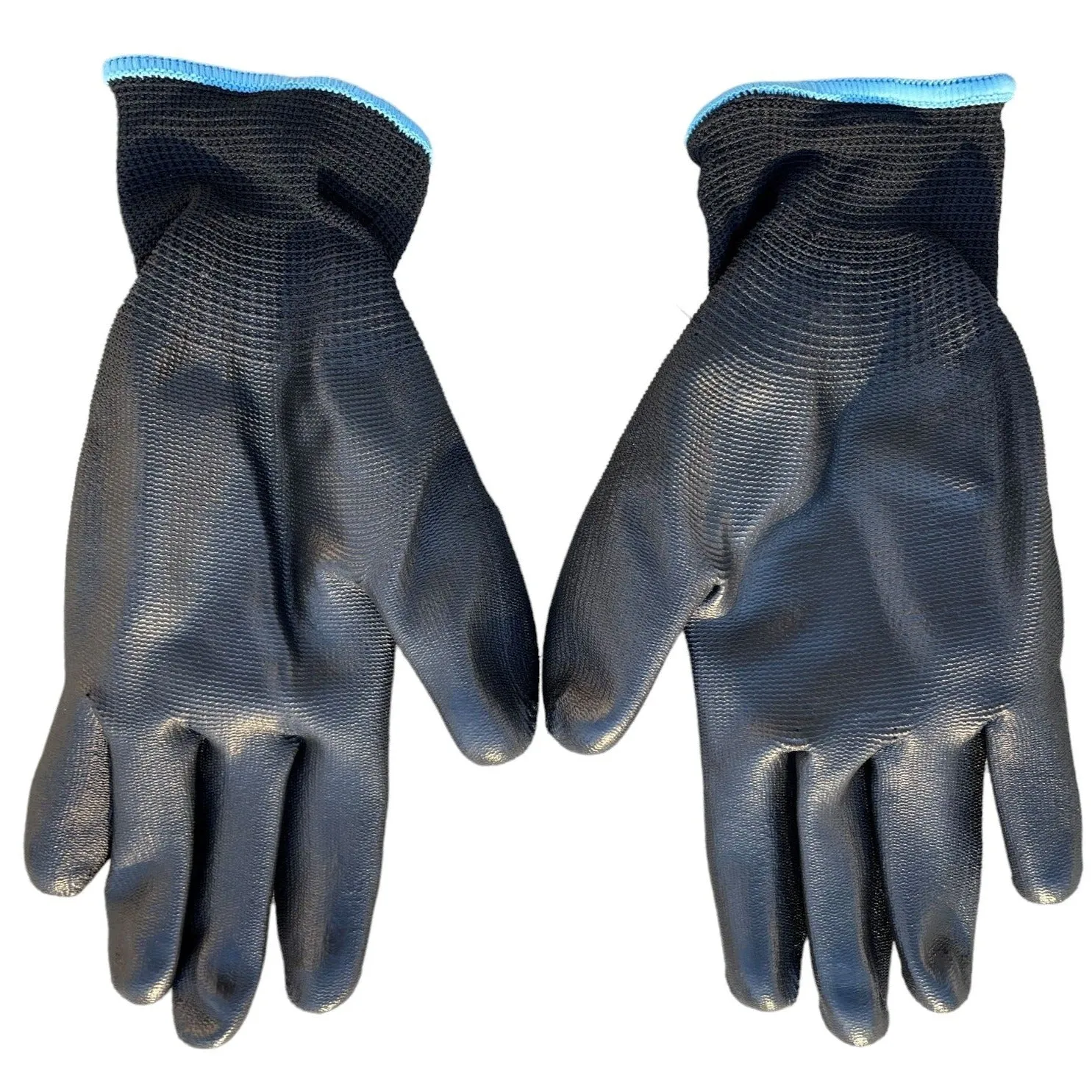 Polyurethane (PU) Coated Gloves - All Purpose Work Gloves (Medium, Unisex)