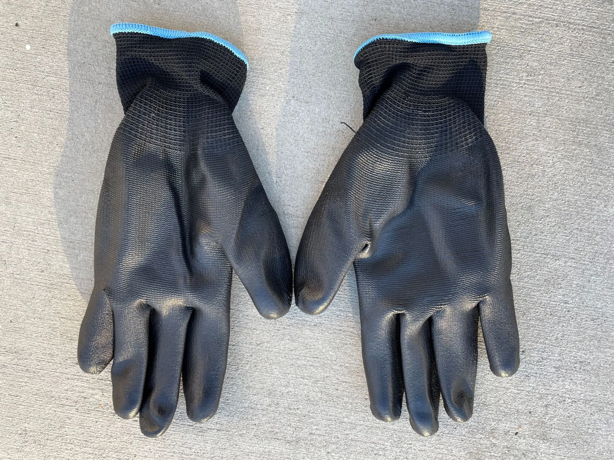 Polyurethane (PU) Coated Gloves - All Purpose Work Gloves (Medium, Unisex)