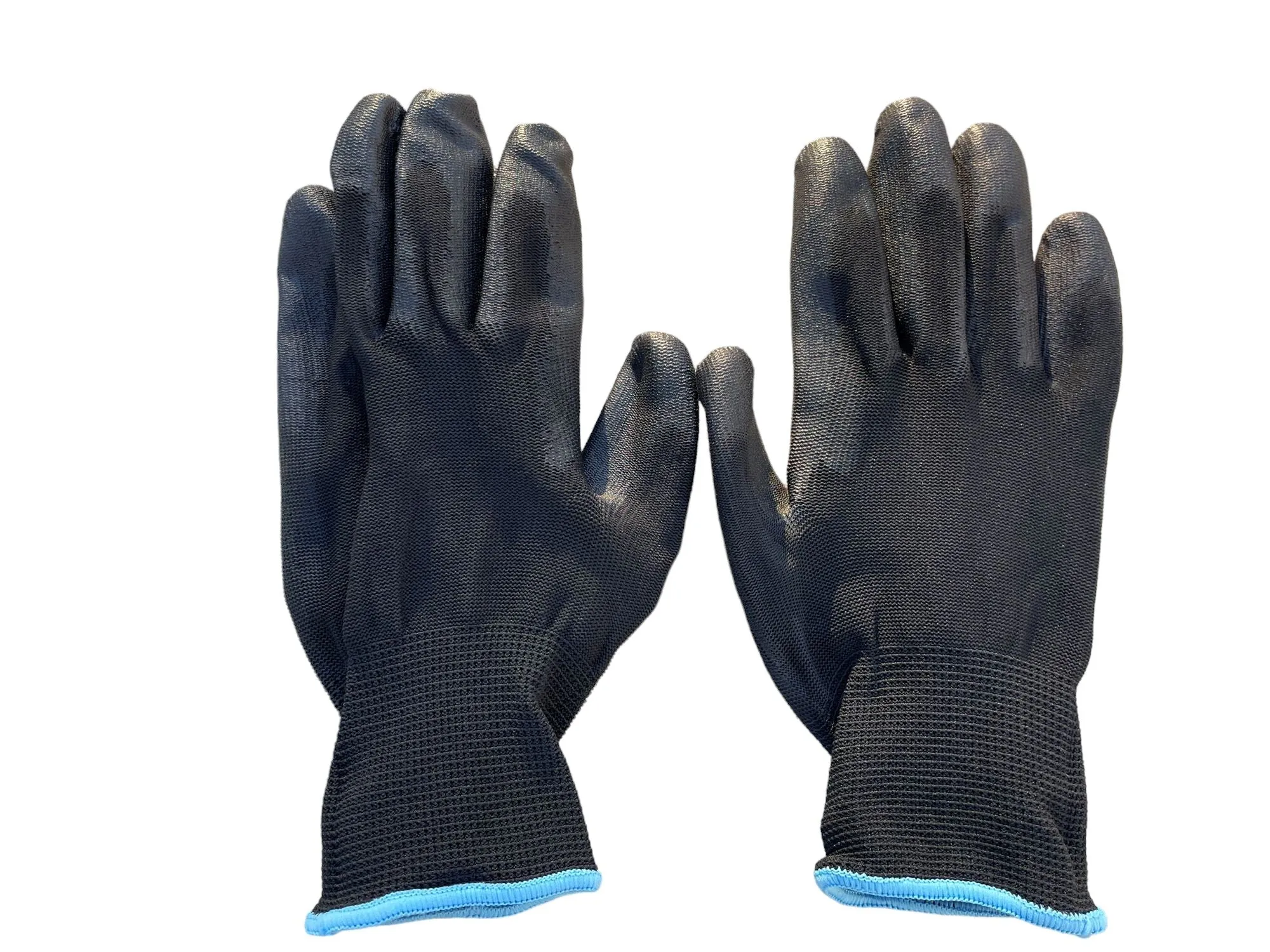 Polyurethane (PU) Coated Gloves - All Purpose Work Gloves (Medium, Unisex)