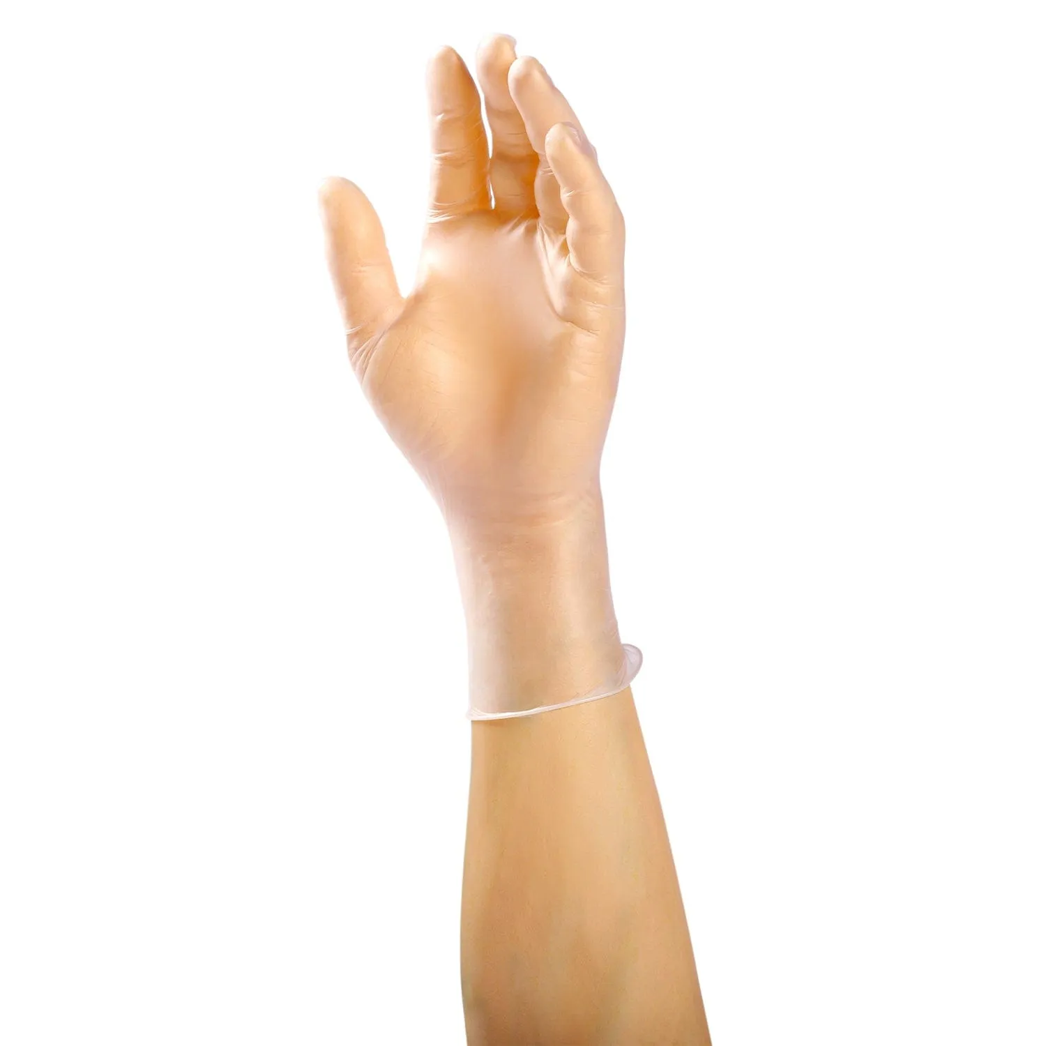 Powder-Free Vinyl Anchor Gloves (S-XXL), Case of 1,000