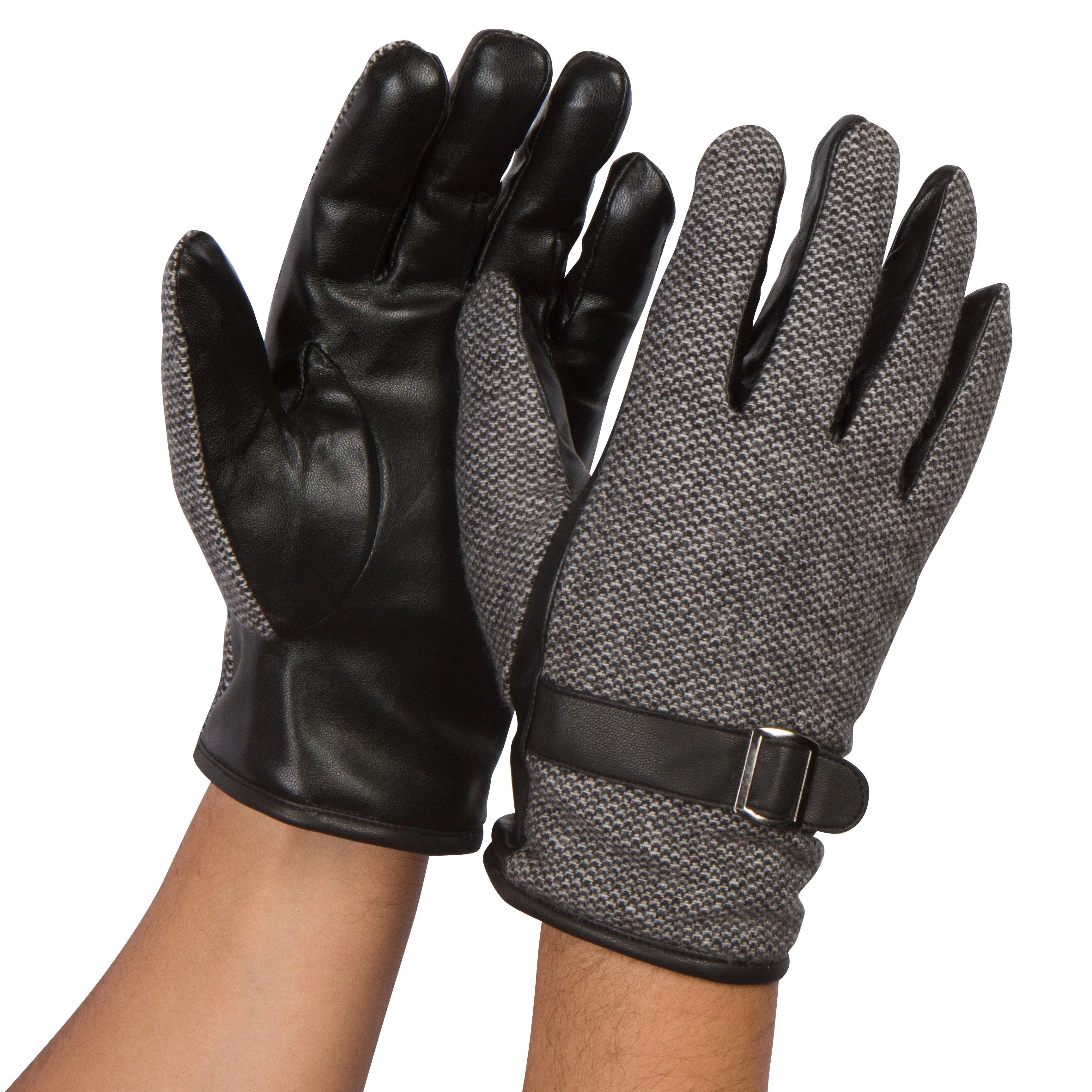 Sakkas Enes Warm Fleece Lined Driving Gloves Vegan  Minimal Commute Casual