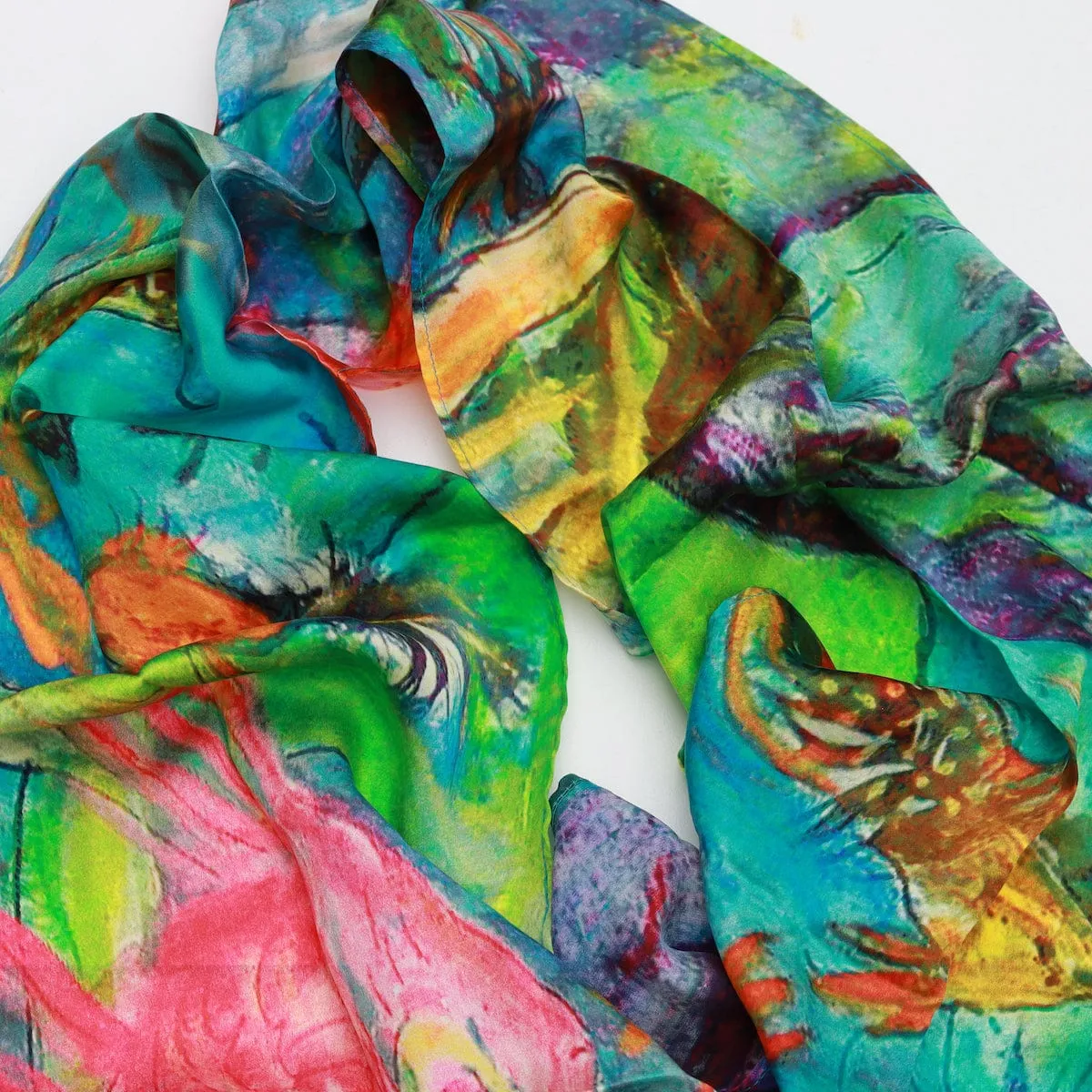 Sea Life - Silk Scarf