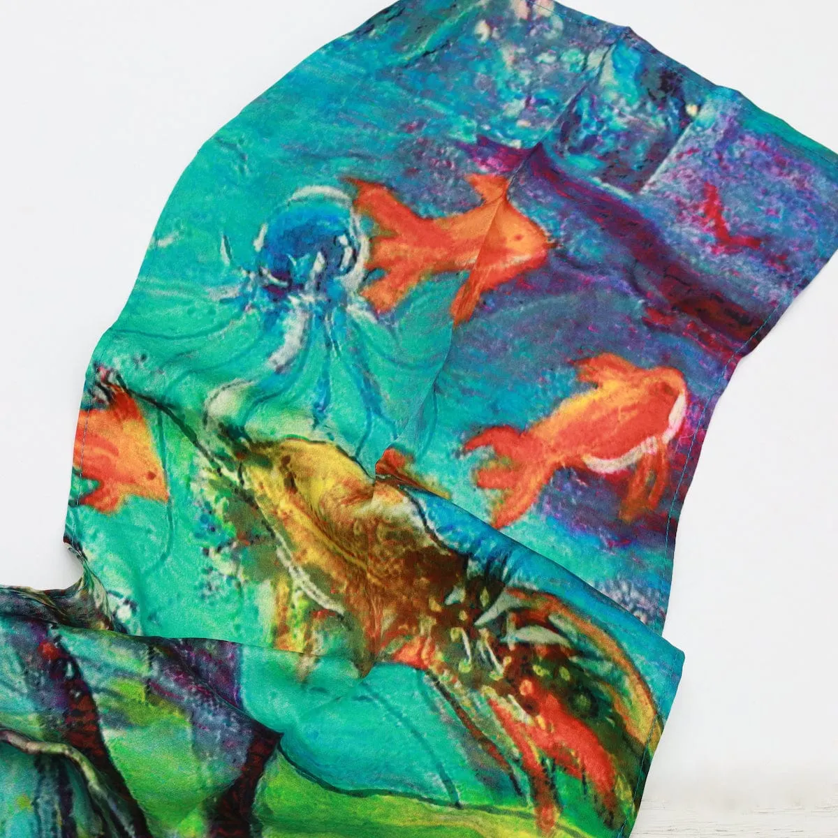 Sea Life - Silk Scarf