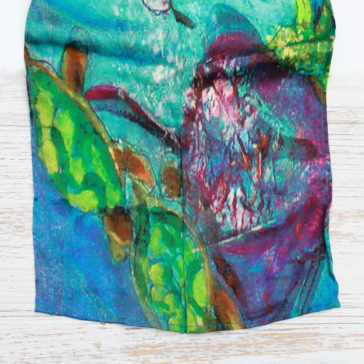 Sea Life - Silk Scarf