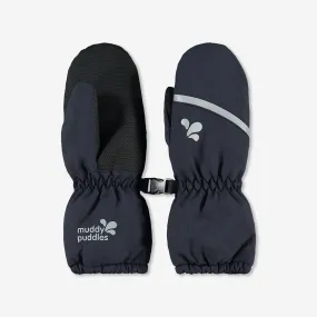 Ski Mittens Navy